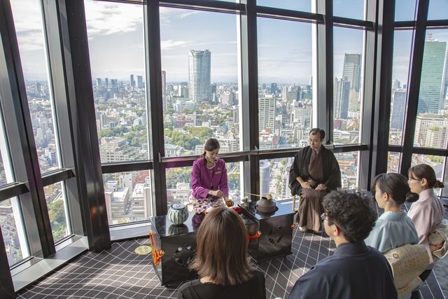 trà đạo trên tháp tokyo trà đạo trên tháp tokyo